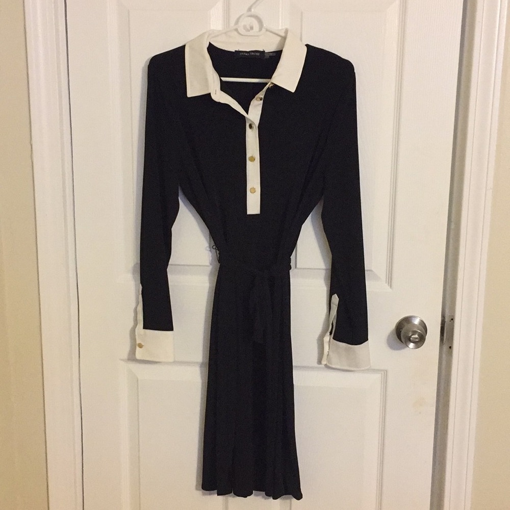 Classic Ivanka Trump black tie dress